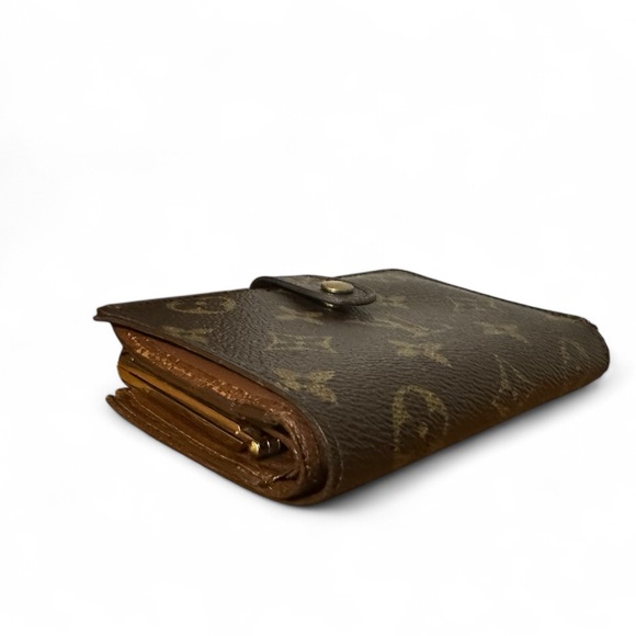 Authentic Louis Vuitton Monogram Kisslock Wallet Cottage Core Old Money - Picture 4 of 10